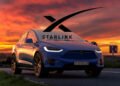 Tesla патентует встроенную антенну Starlink в своих авто