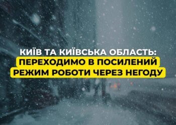 Енергетики у Києві та області переходять в посилений режим роботи через негоду та 10-градусні морози