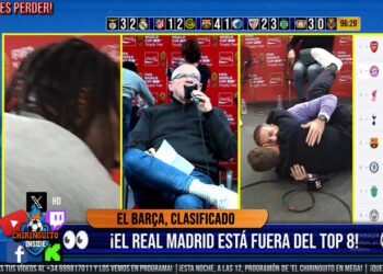 ВИДЕО. Настоящее сумасшествие на испанском TV из-за гола Трубина