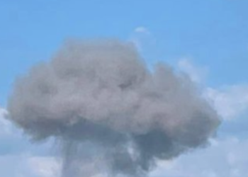 Сильні вибухи і чорний дим на Київщині: планові роботи чи робота ППО