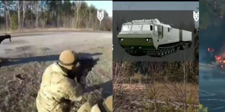 Битва за Київ: спецпризначенці ЗСУ оприлюднили раніше невідомі кадри засідки на окупантів, — ВІДЕО