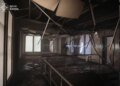 У Києві через атаку рф горіла будівля з офісами і складами — показали наслідки