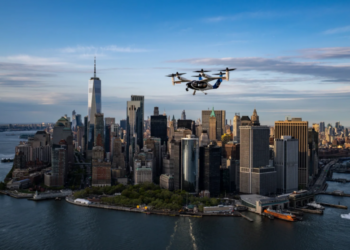 Для души: над Нью-Йорком уже летают eVTOL-такси