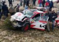 ВИДЕО. Машина влетела в толпу. Ужасная авария на ралли убила зрителя