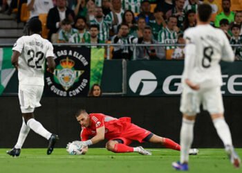 Известна оценка Лунина за матч против Бетиса, где он пропустил на 90+4-й