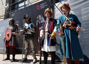 Еволюція українського піхотинця від Русі до сучасності – у Києві до Дня піхоти відбувся флешмоб