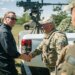 Пісторіус відвідав позиції української ППО, ознайомився із засобами протидії "шахедам"